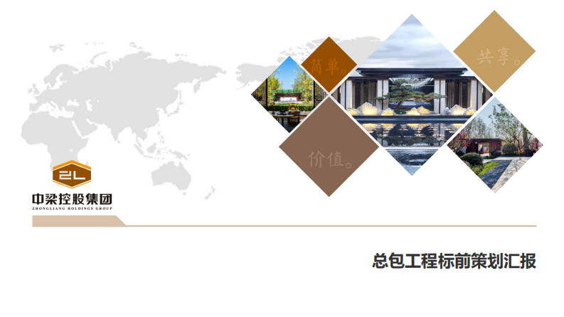 总包工程标前策划汇报